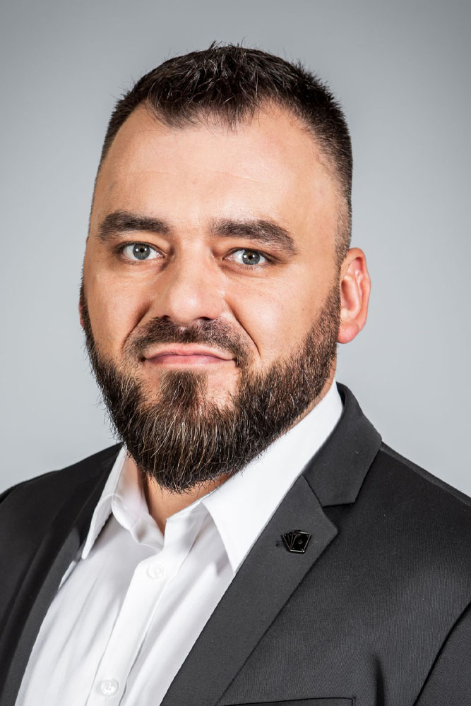 Łukasz Kaczmarczyk z Kabaretu Młodych Panów