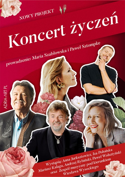 Koncert życzeń - prowadzenie M. Szabłowska i P. Sztompke