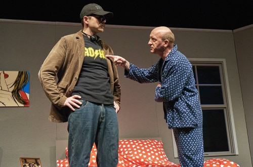 Artur Barciś w spektaklu Między łóżkami