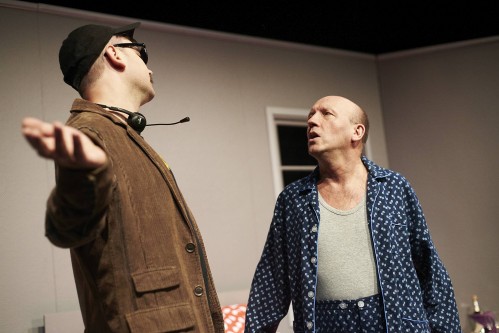 Artur Barciś w spektaklu Między łóżkami