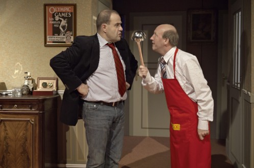 Artur Barciś w spektaklu Dziwna Para