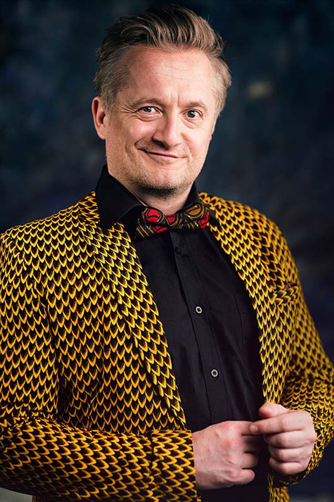 Mikołaj Cieślak z Kabaretu Moralnego Niepokoju