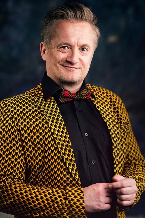 Mikołaj Cieślak z Kabaretu Moralnego Niepokoju