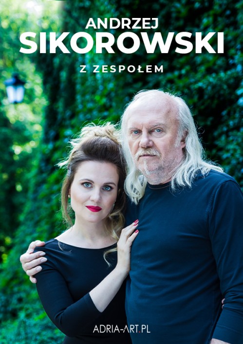 Andrzej Sikorowski I Maja Sikorowska z zespołem