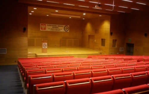 Aula Państwowej Szkoły Wyższej w Białej Podlaskiej