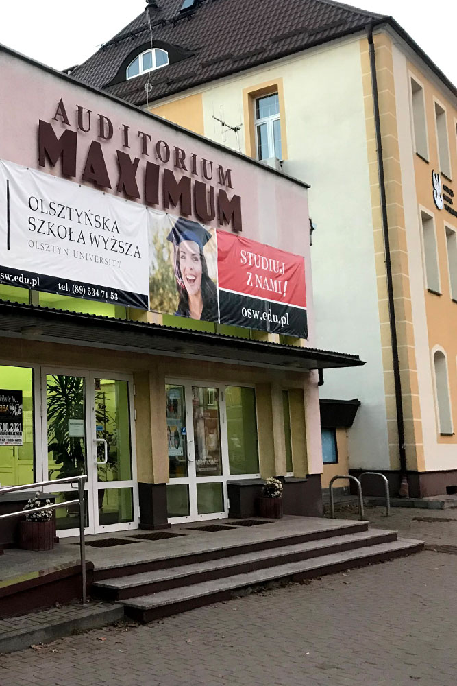 Aula Auditorium Maximum w Olsztynie